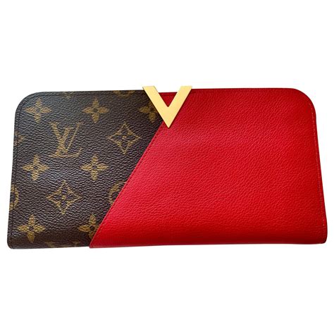 louis vuitton kimono wallet red|Meer.